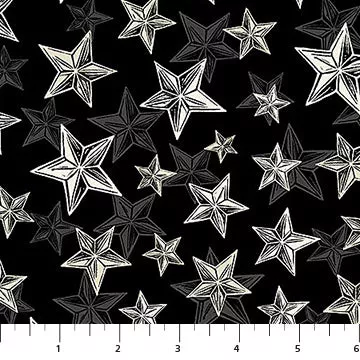 10713-99 Haunted Hollow STARS Nightfall BY Patrick Lose for Northcott