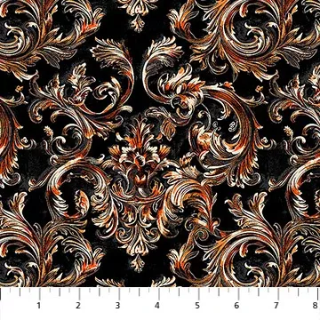 10715-99 Haunted Hollow FLOURISH By Patrick Lose for Northcott Fabrics