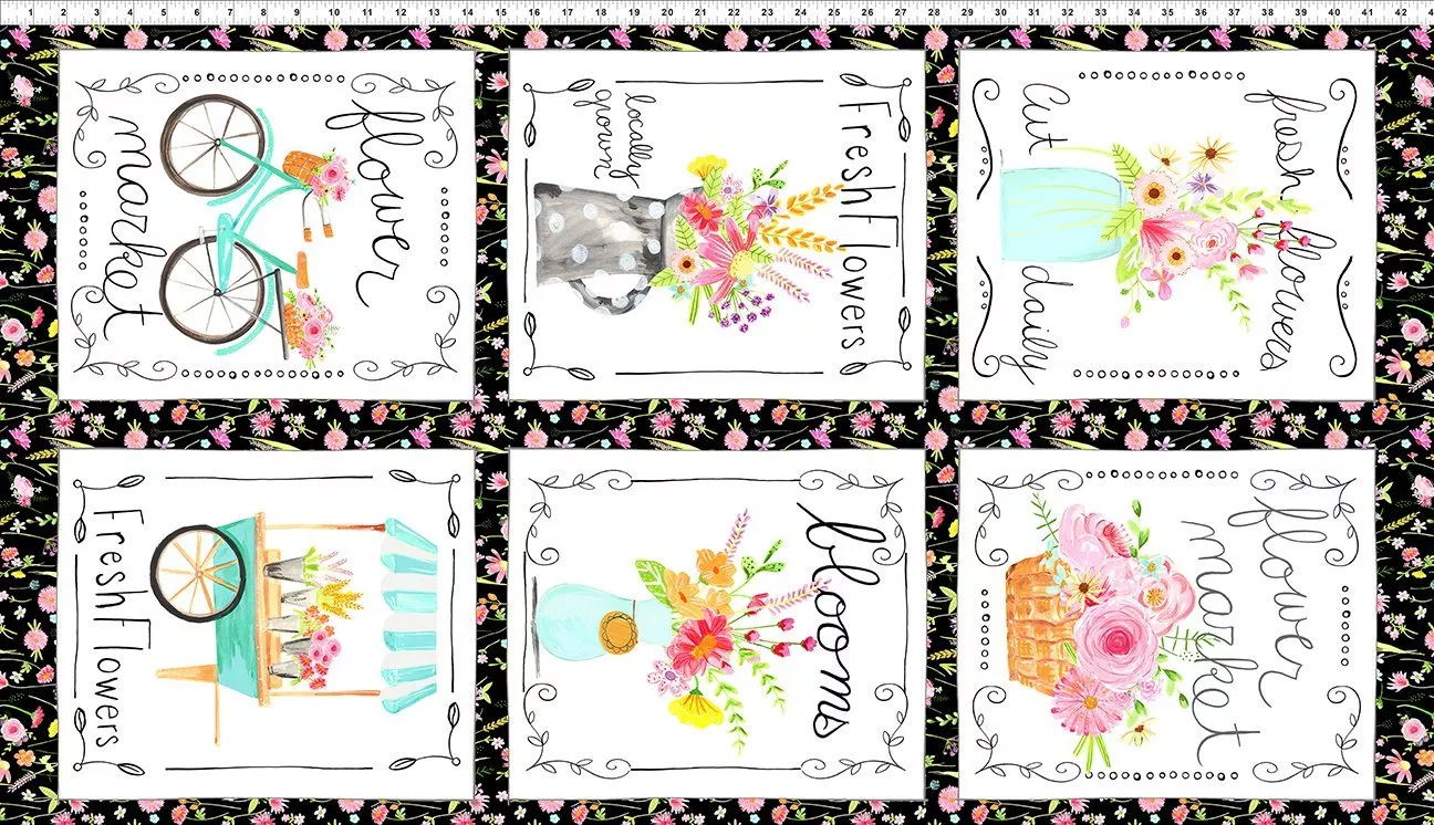 #11 FLOWER MARKET - PANEL 1JHS 1 MULTI