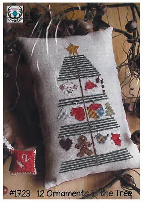 12 Ornaments In the Tree - Thistles