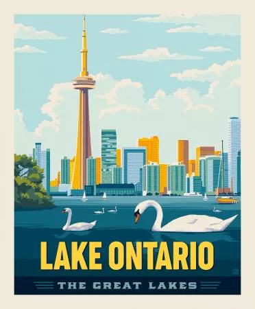 #158 DESTINATIONS 5 -Lake Ontario Panel,11202 ONTARIO