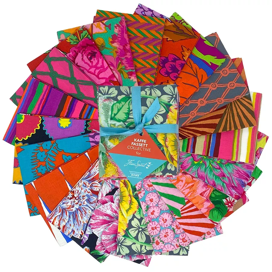 20pc FAT QUARTER BUNDLE Kaffe Collective February 2026 - Warm FB4FQGP