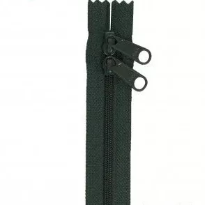 30" Handbag Zipper Double Slide Hemlock
