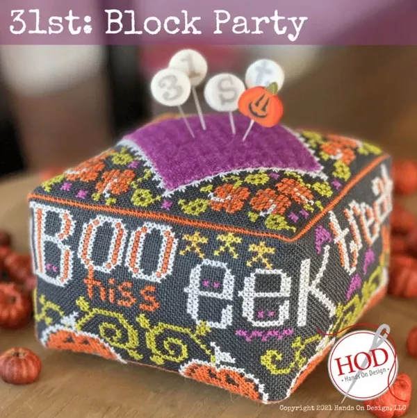 31st Block Party by Hands on Design - PAPER Pattern