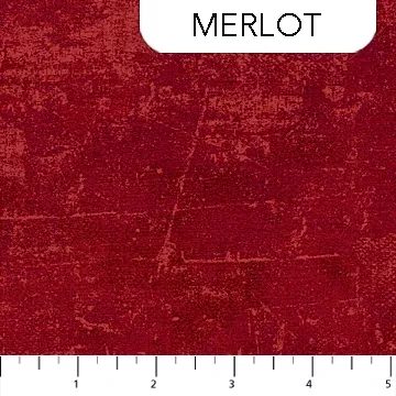 9030-24 American Heartland Merlot Red Texture Northcott Fabrics Sold B