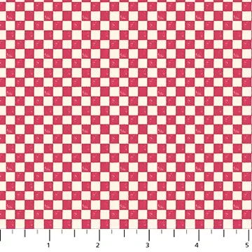 91136-26 Oven Fresh Red Check Figo for Northcott Fabrics Sold By the H