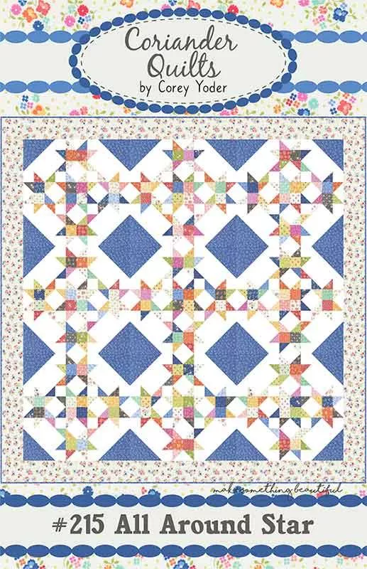 All Around Star Quilt Pattern by Coriander Quilts