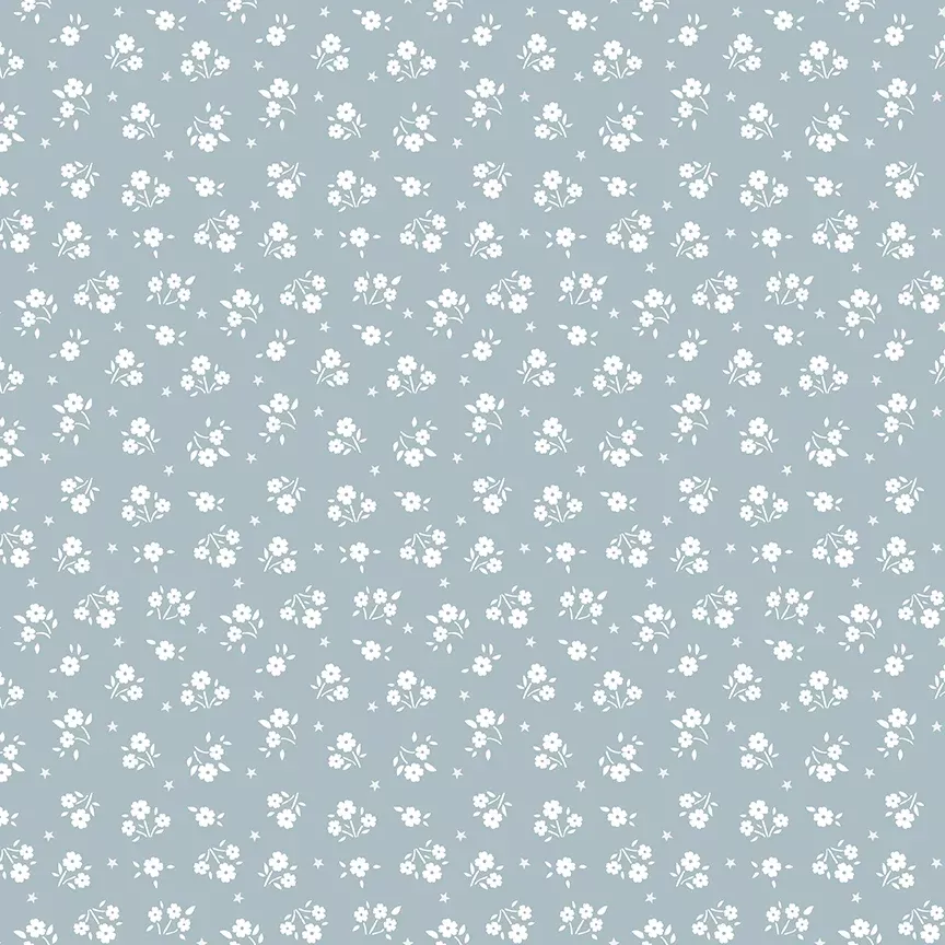American Beauty: DITSY STORM Fabric C14446-STORM (1/2 yd.)