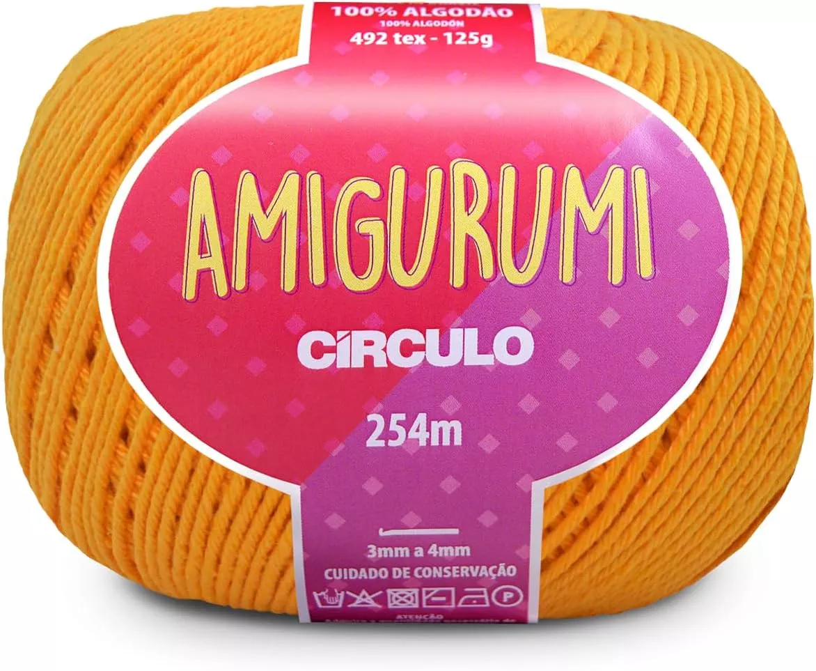 AMIGURUMI Yarn by Circulo EGG YOKE Yellow (4146)