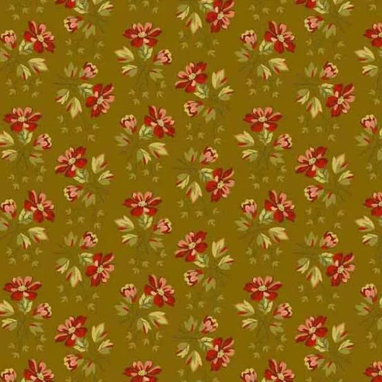 Andover Fabrics - Edyta Sitar - Primrose - Wildflower - Deep Ochre A-531-V