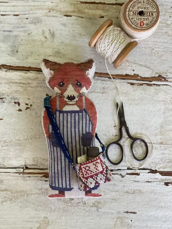 Animal Crackers British Series: Reynard Cross Stitch by Stacy Nash Designs - Paper Pattern