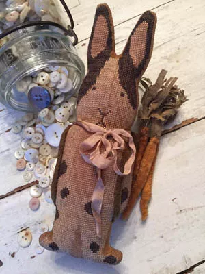 Animal Crackers Series: Primrose Cross Stitch by Stacy Nash Designs - Paper Pattern