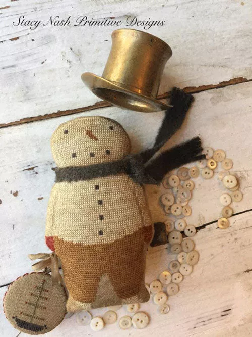 Animal Crackers Series: Whittaker Cross Stitch by Stacy Nash Designs - Paper Pattern
