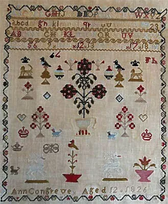 Ann Congreve Sampler - Stacy Nash Primitives