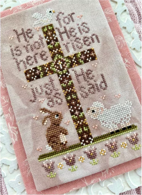As He Said Cross Stitch by Sweet Wing Studio - Paper Pattern