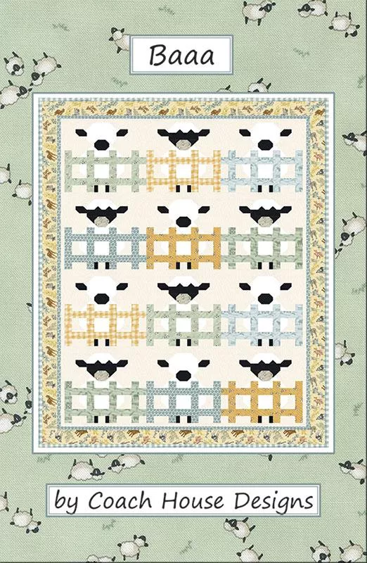 Baaa Quilt Pattern by Coach House Designs