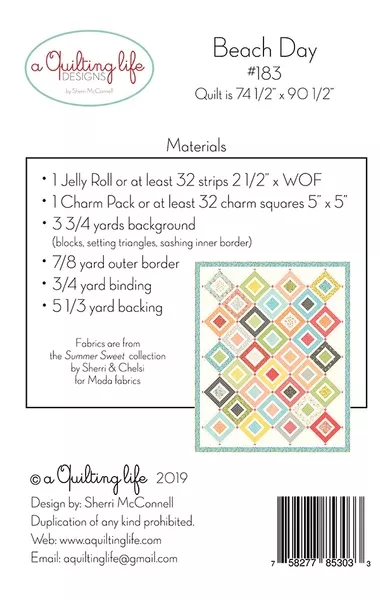 Beach Day Pattern {Paper}