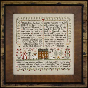 Beatitudes - Little House Needleworks