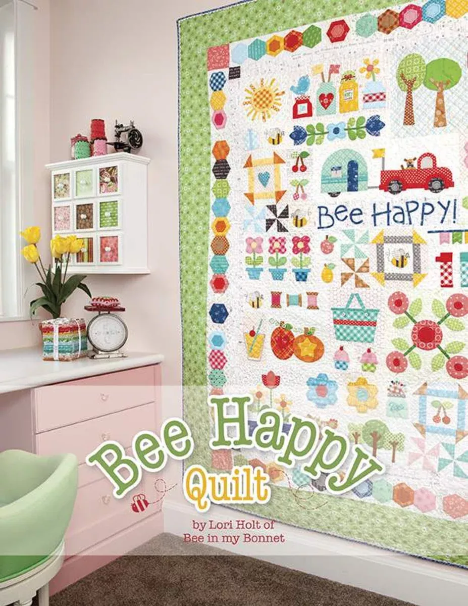 BEE HAPPY Quilt Pattern by Lori Holt