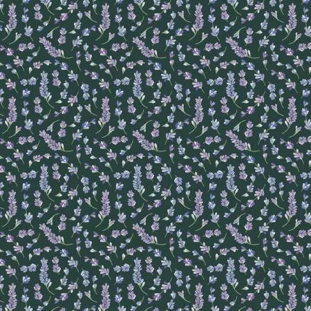 Bee Haven Lavendula Dark Teal 16416B-87