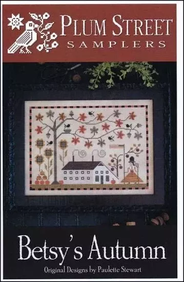 Betsy's Autumn by Plum Street Samplers - Paper Pattern