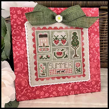 Bits And Pieces Of Summer Cross Stitch by Little House Needleworks - Paper Pattern