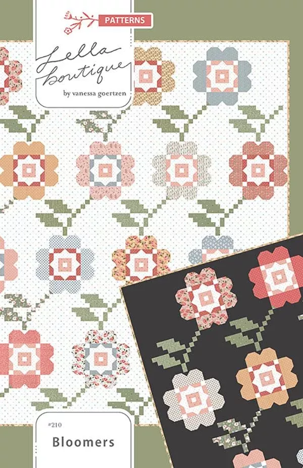 BLOOMERS Quilt Pattern by Lella Boutique