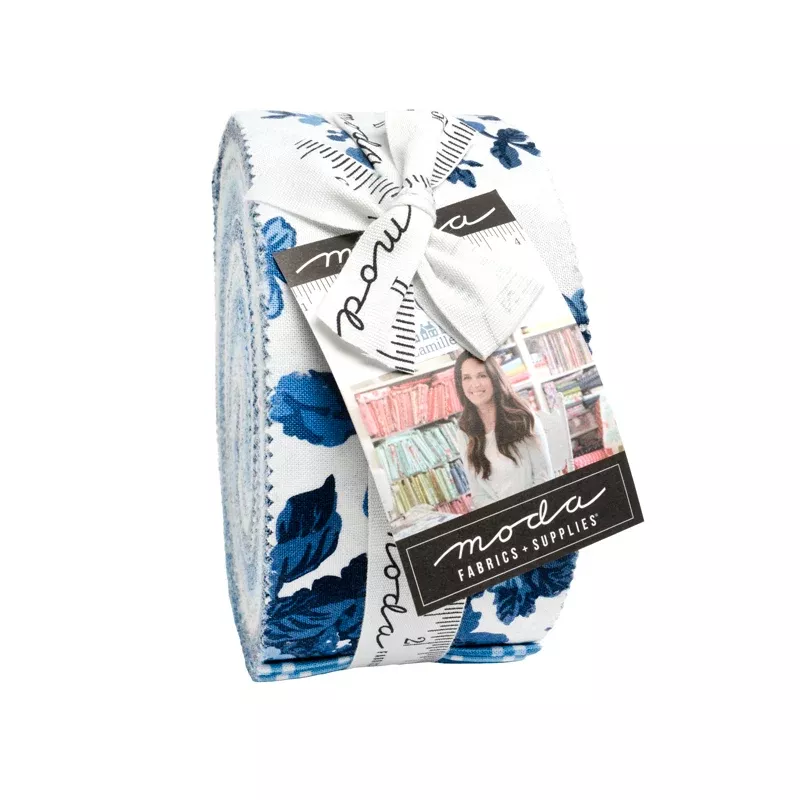 Blueprint Jelly Roll by Camille Roskelley for Moda Fabrics