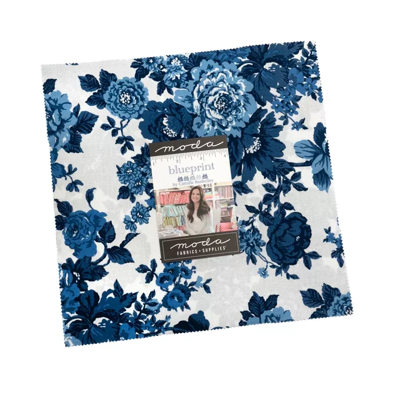 Blueprint Layer Cake by Camille Roskelley for Moda Fabrics