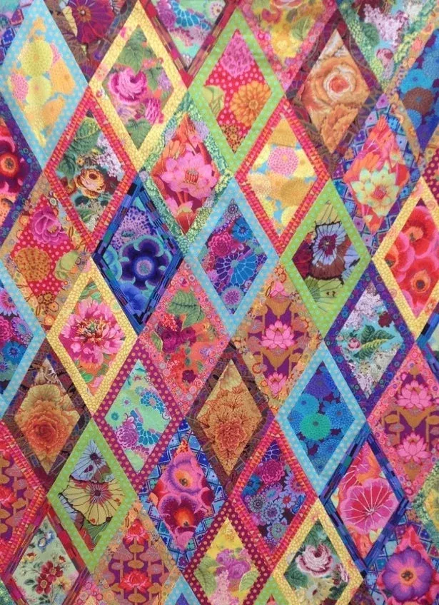 BORDERED DIAMONDS QUILT Large Fabric Pack - Kaffe Fassett Collective Fabrics