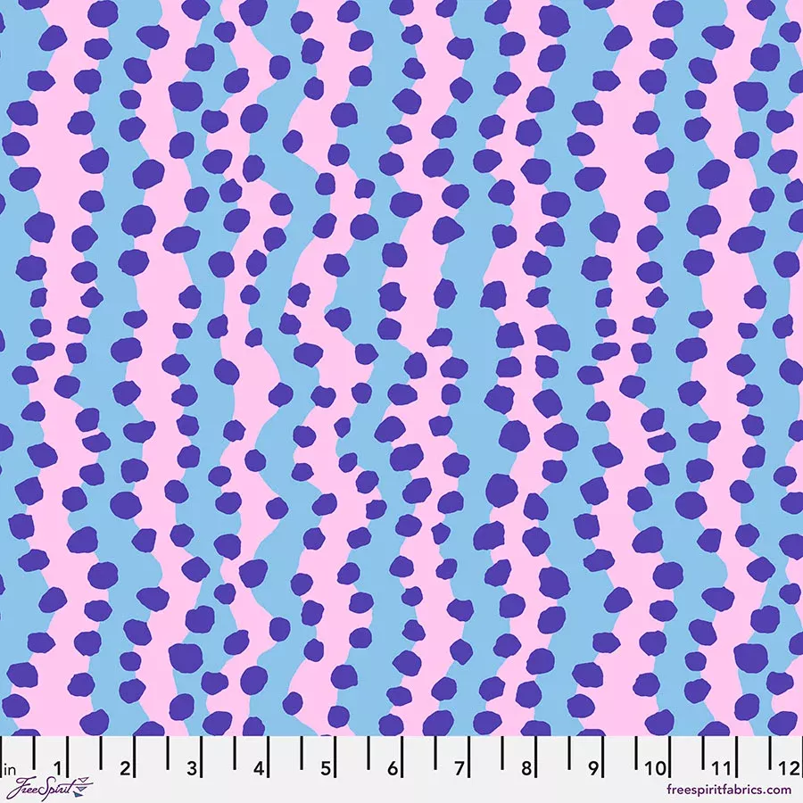 BUBBLE STRIPE PURPLE PWBM082Kaffe Fassett Collective