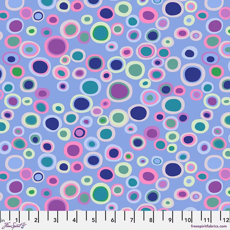BUBBLES - BLUE - Kaffe: From the Archives PWGP015.BLUE - December 2025
