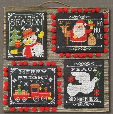 Chalkboard Christmas Greetings - Tiny Modernist Inc