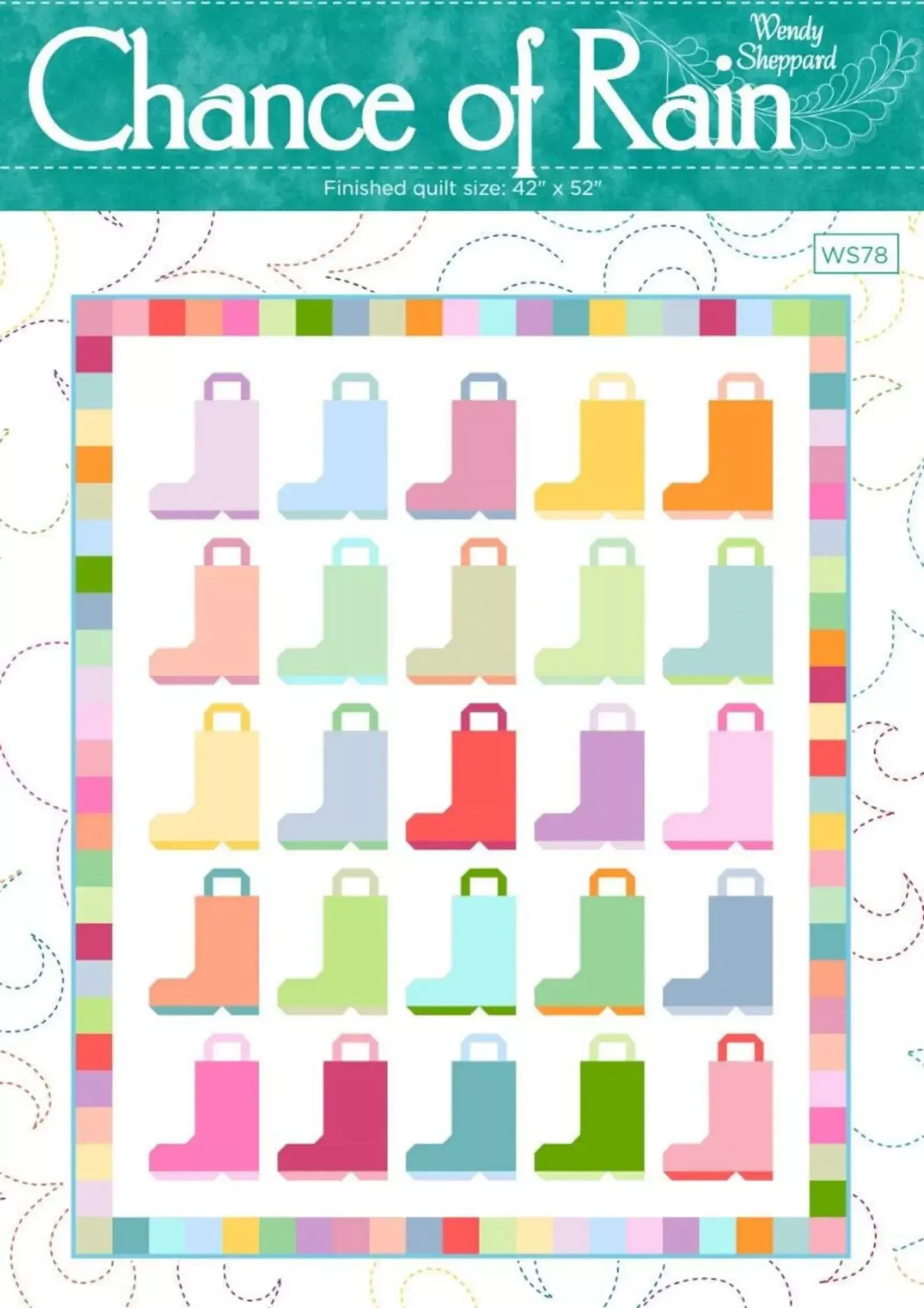 CHANCE OF RAIN Quilt Pattern by Wendy Sheppard
