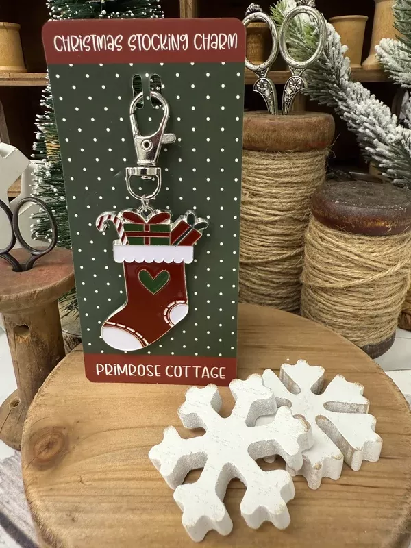 Christmas Stocking Charm by Primrose Cottage