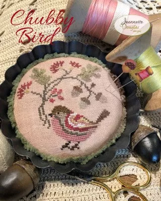 Chubby Bird Cross Stitch by Jeannette Douglas Designs - Paper Pattern