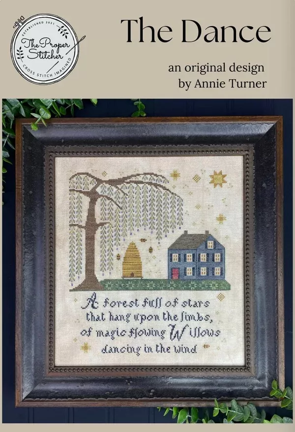 The Dance Cross Stitch by Annie Turner of The Proper Stitcher- Paper Pattern