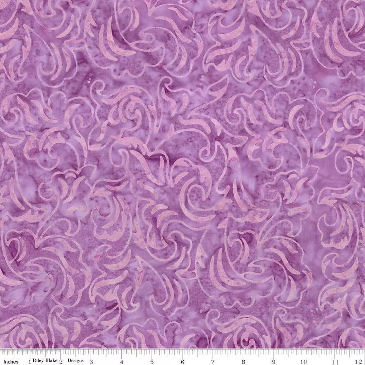 Expressions Batiks Garden Fresh: LAVENDER BLUSH Fabric (1/2 yd)