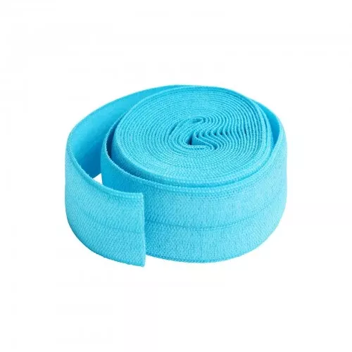 Fold Over Elastic 3/4" by Annie - Parrot Blue