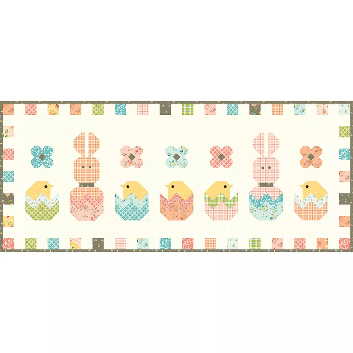 HATCHERY HACK Table Runner Pattern bySANDY GERVAIS