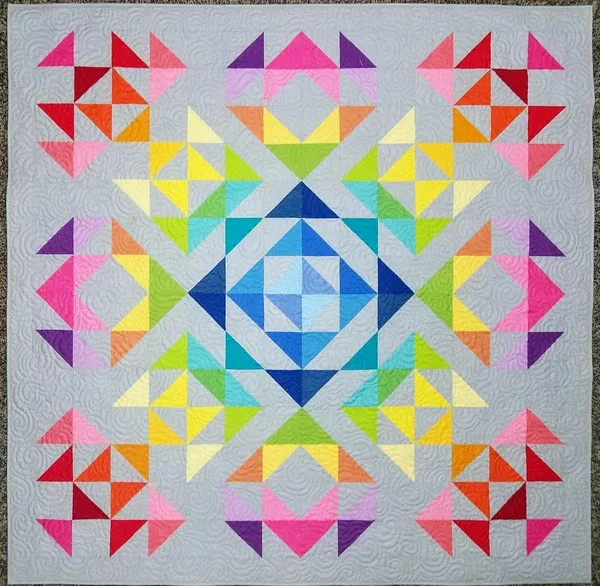 Iridescent Star Pattern {Paper}