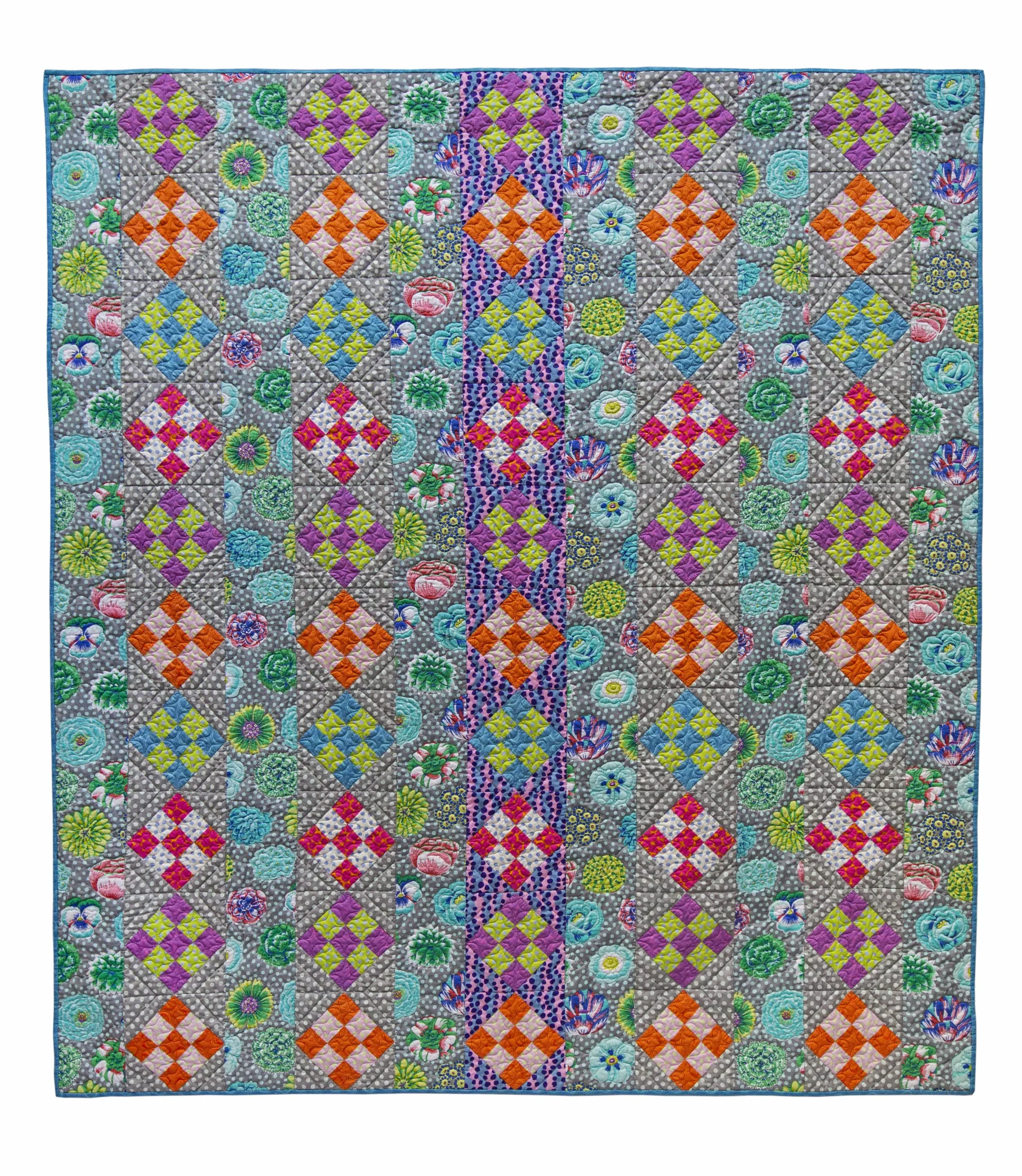LOVE IN THE MIST Fabric Pack -Pattern: Quilts By The Sea August 2023