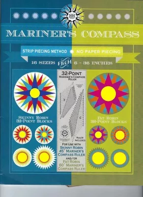 Mariner's Compass Book and Ruler - Robin Ruth Desins