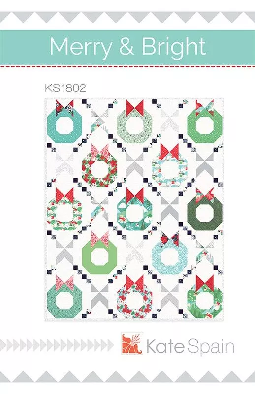 MERRY AND BRIGHT Quilt Pattern by KATE SPAIN
