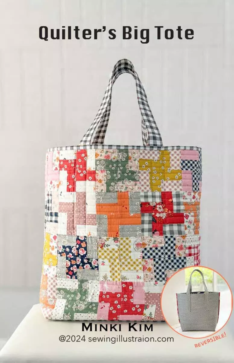 MINKI KIM Quilter's Big Tote Pattern