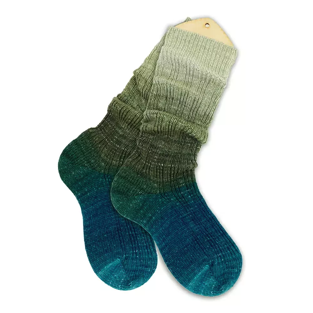 Ombre Soulmate Sock Yarn Kelp Forest by Freia Yarns