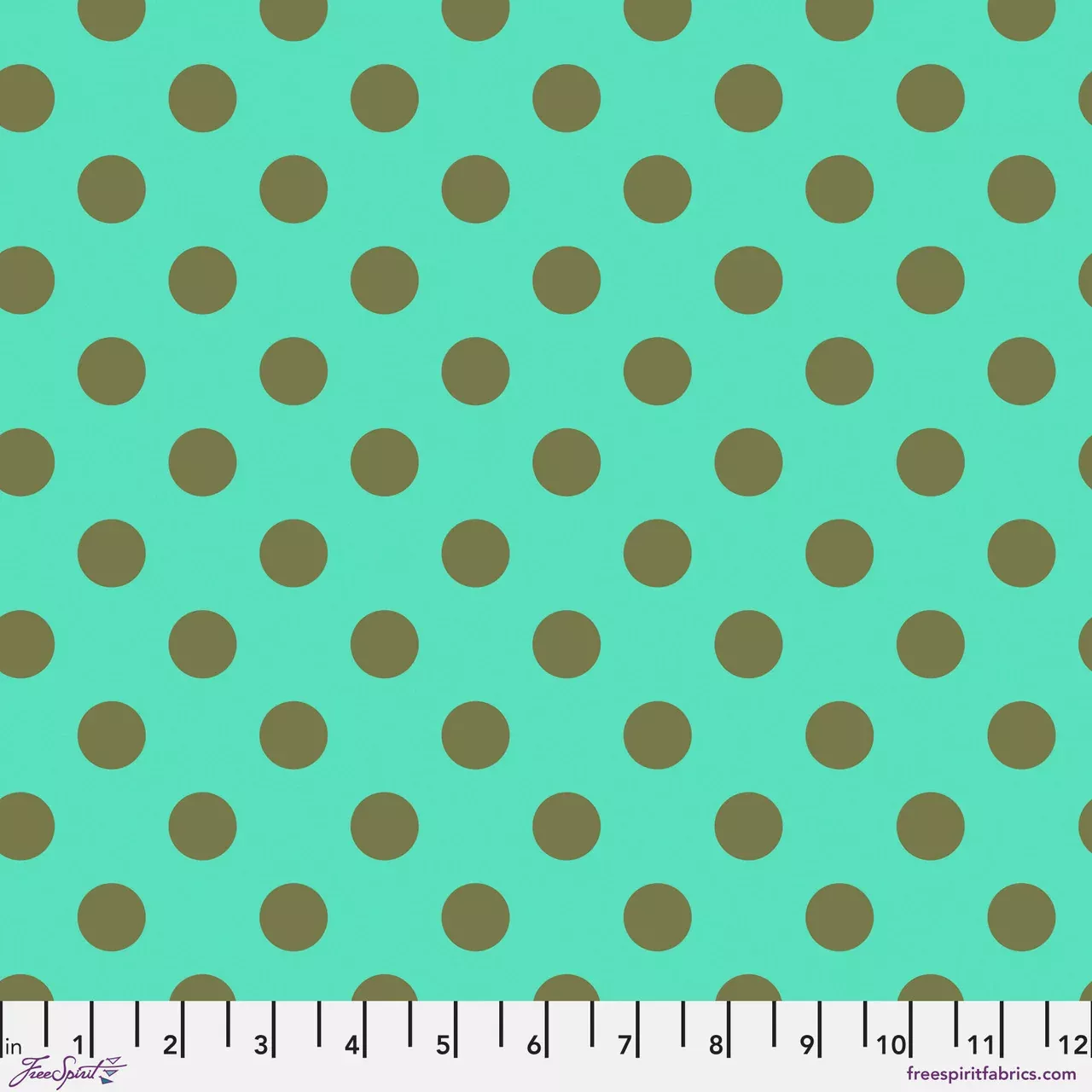 Pom Pom Agave True Colors by Tula Pink Sold by the Half Yard