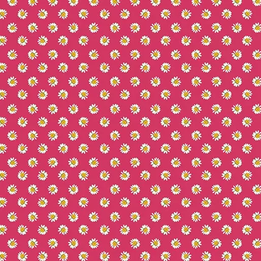 A Prairie Heart by Katie Daisy Dainty Daisy Dark Pink 16635-23