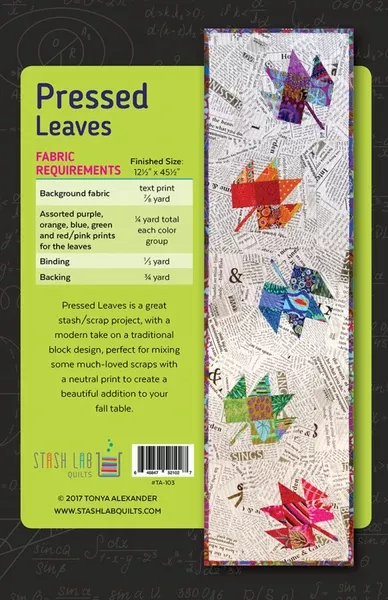 Pressed Leaves Pattern {Paper}