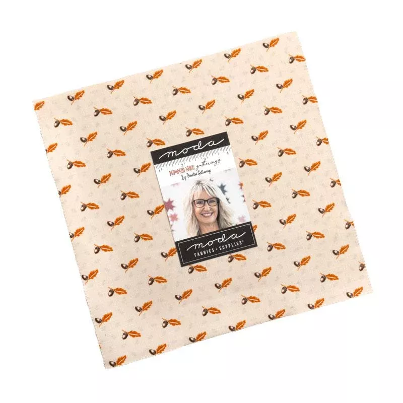 Pumpkin Spice Gatherings Layer Cake by Primitive Gatherings for Moda Fabrics